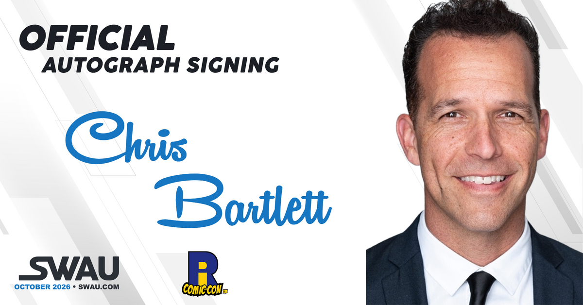 Chris Bartlett Autograph Signing - Rhode Island Comic Con 2026