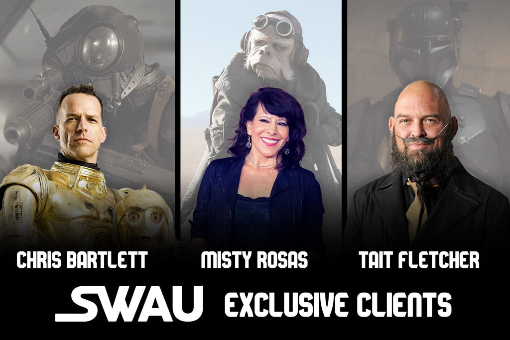 Misty Rosas, Chris Bartlett and Tait Fletcher Become SWAU Exclusive Clients!