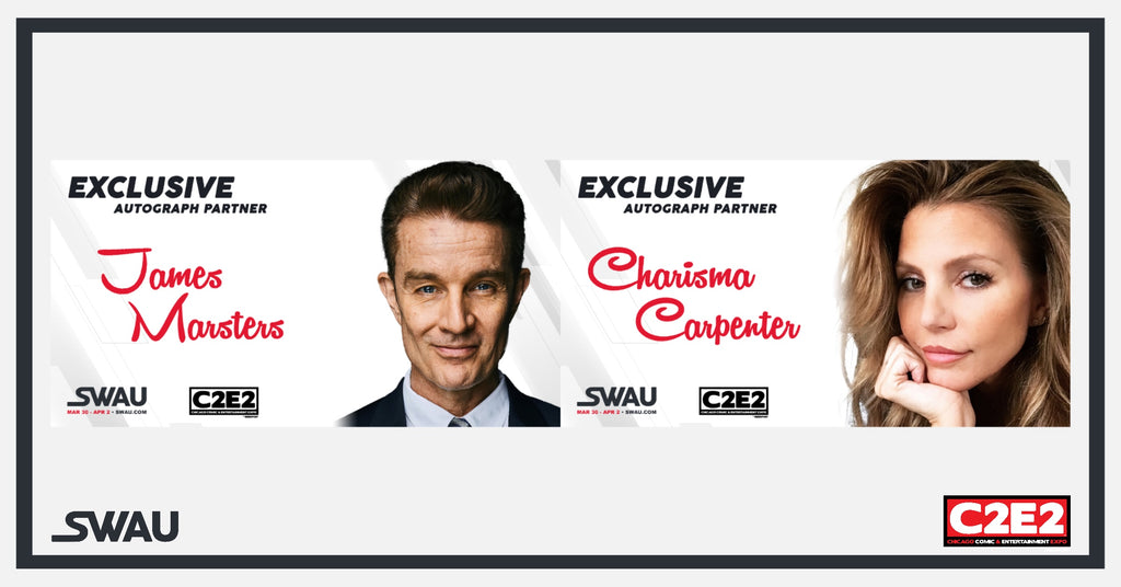 James Marsters & Charisma Carpenter to Sign With SWAU!