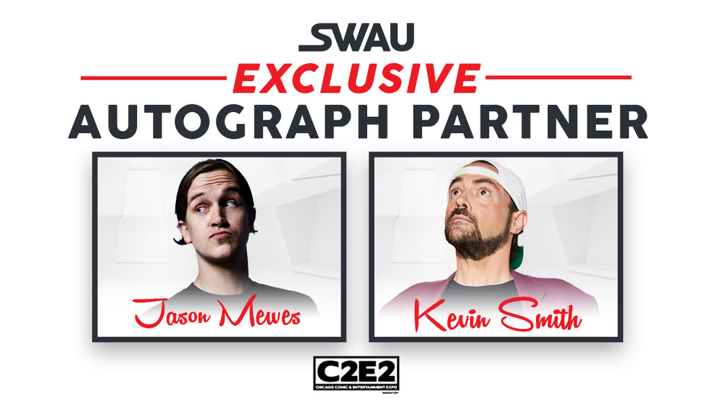 Kevin Smith And Jason Mewes Sign For SWAU!