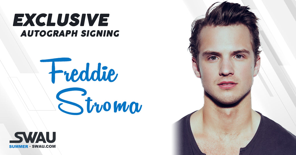 Freddie Stroma to Sign for SWAU!