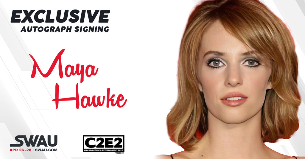 Presenting Maya Hawke at C2E2 with an Exclusive Autograph Signing!