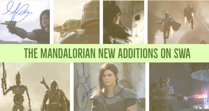 Star Wars Authentics Adds NEW Gina Carano Autographs and Mandalorian Concept Art!
