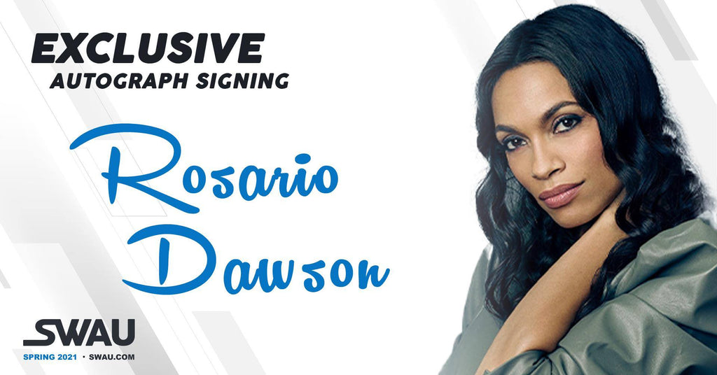 Limited Rosario Dawson Send-In Orders Available