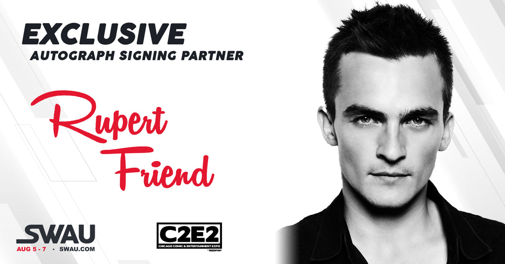 Rupert Friend to Sign for SWAU!
