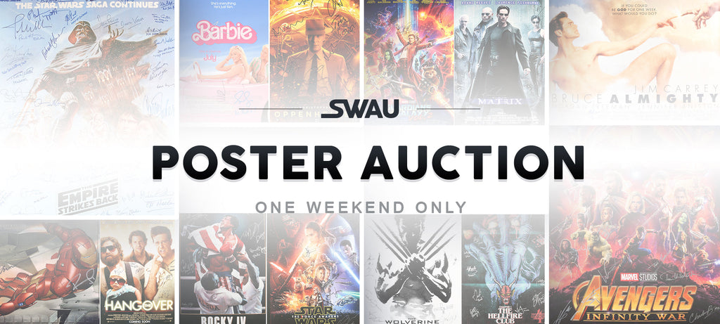 Poster Auction: THIS WEEKEND ONLY!