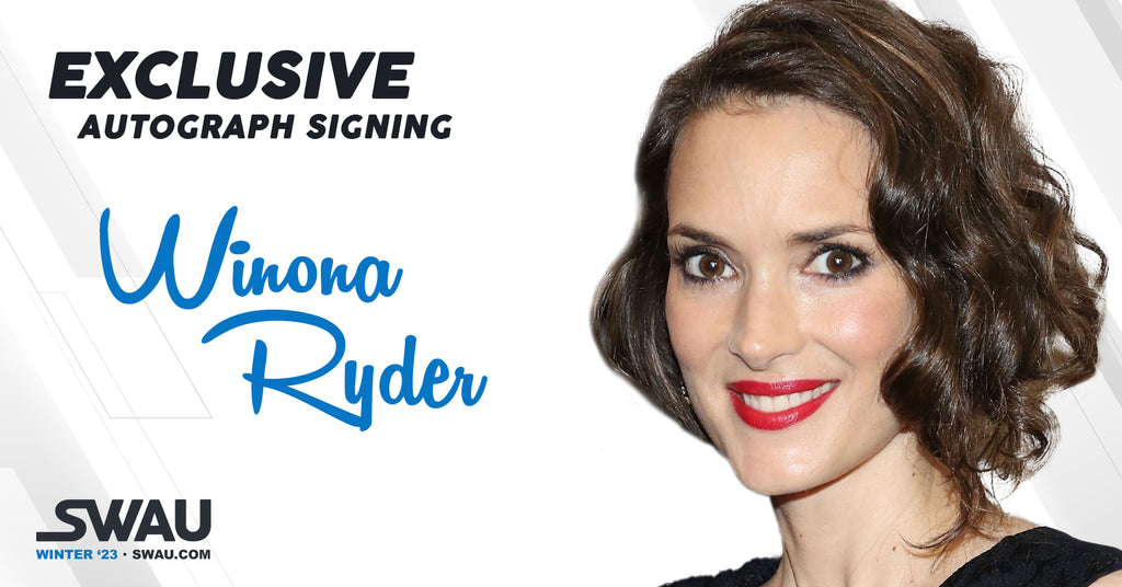Winona Ryder's Signing Reopened for Limited Spots!