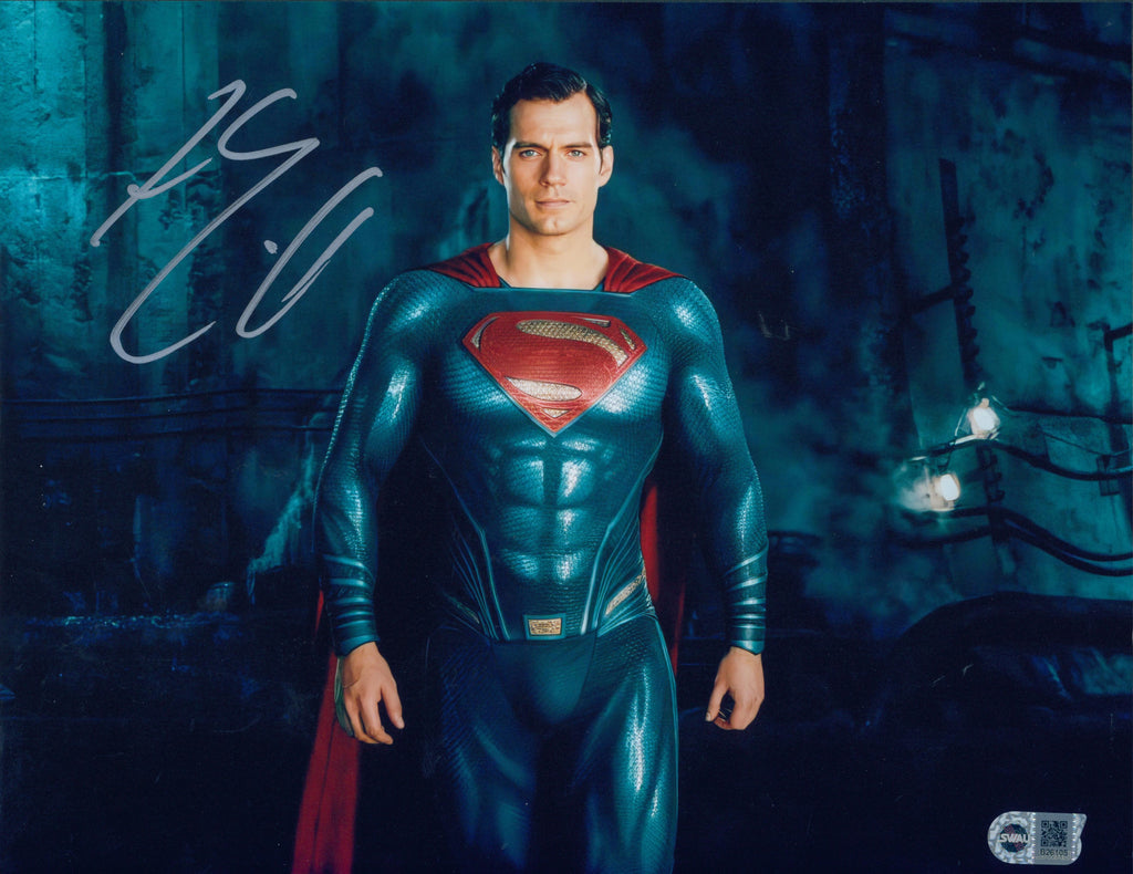 Henry Cavill Signed 11x14 Photo - SWAU Authenticated