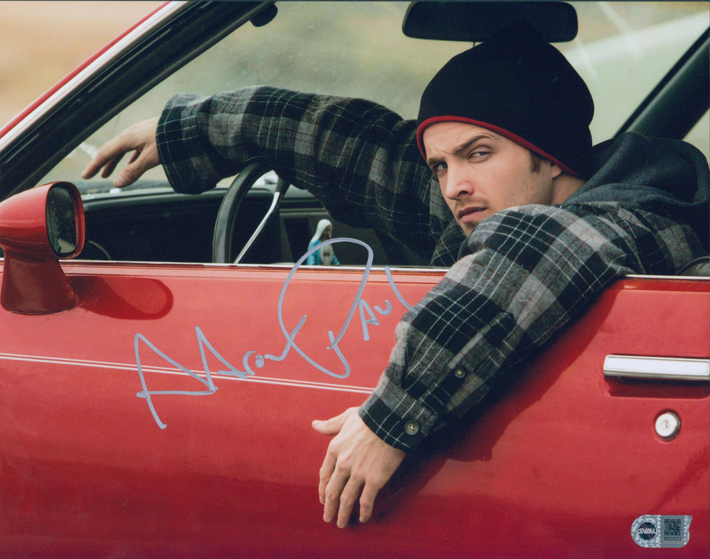 Aaron Paul Signed 11x14 Photo - SWAU Authenticated - SWAU