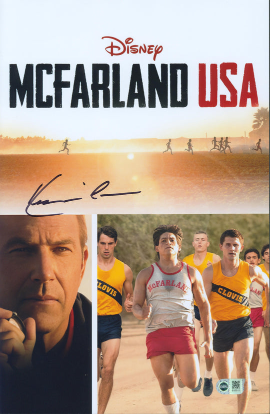 Kevin Costner Signed 11x17 Photo - SWAU Authenticated