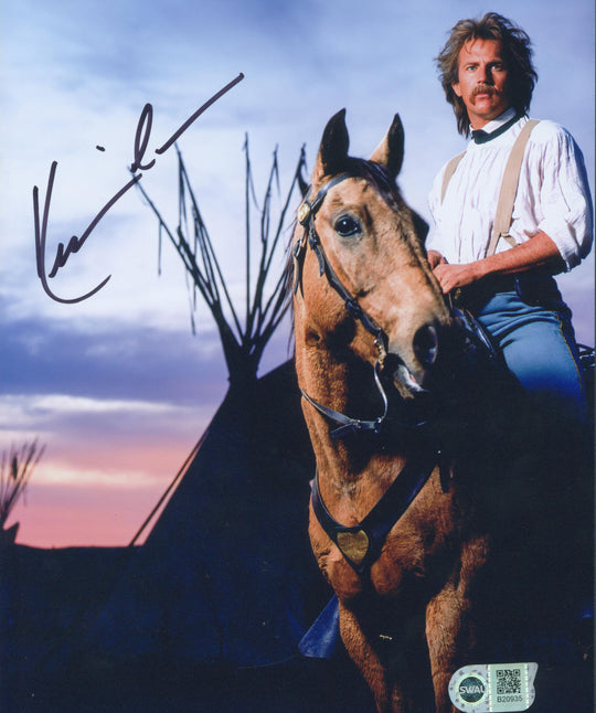 Kevin Costner Signed 8x10 Photo - SWAU Authenticated