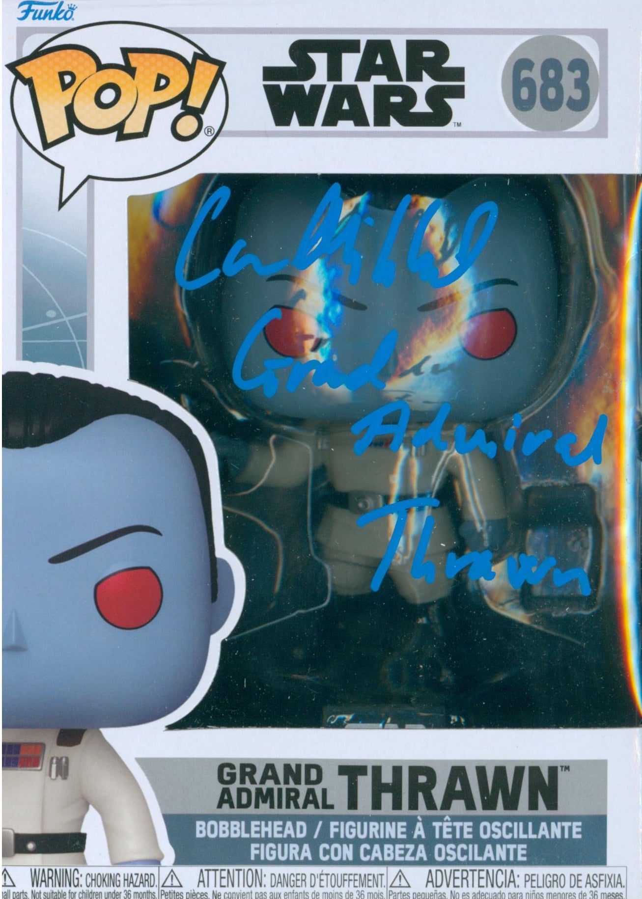 Lars Mikkelsen Signed Funko POP! - SWAU Authenticated - SWAU