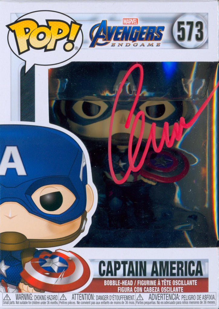 Chris Evans Signed Funko POP! - SWAU Authenticated