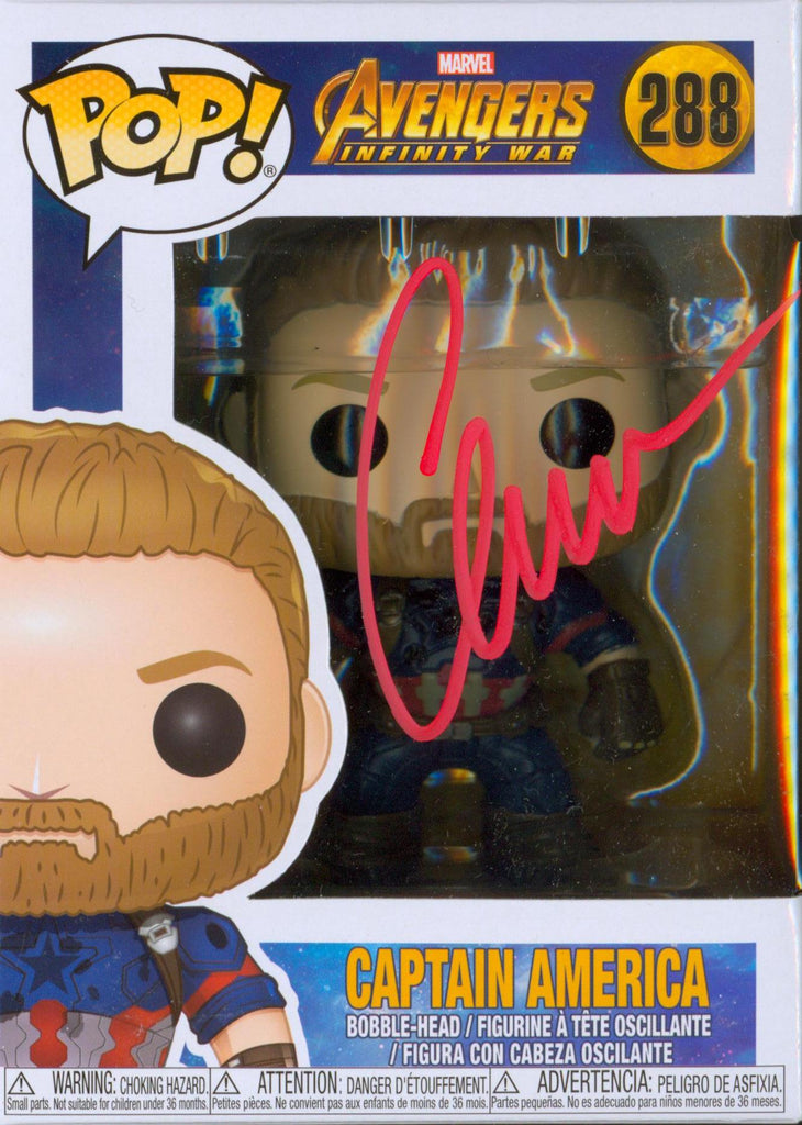 Chris Evans Signed Funko POP! - SWAU Authenticated