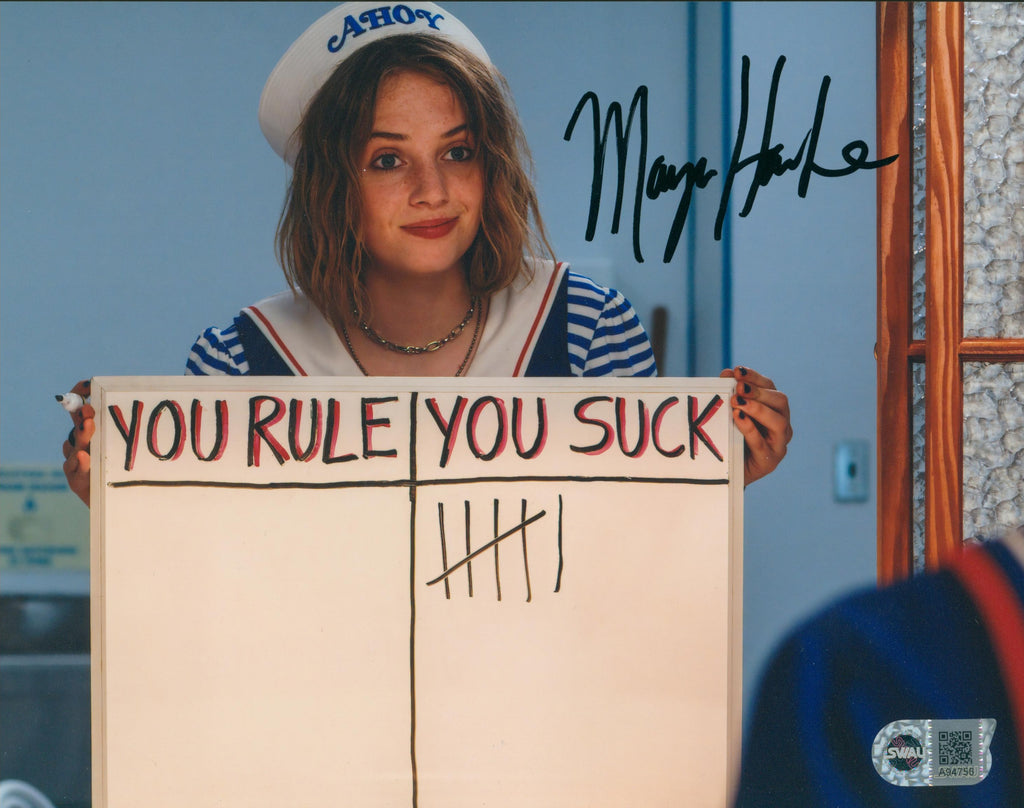 Maya Hawke Signed 8x10 Photo - SWAU Authenticated