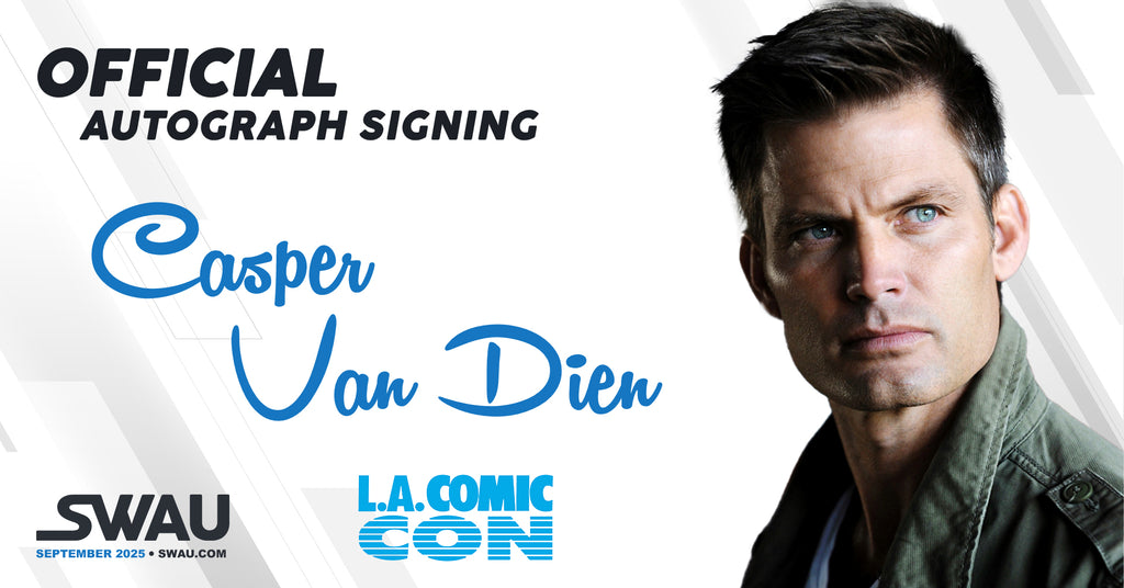 Casper Van Dien Autograph Signing - LA Comic Con - SWAU