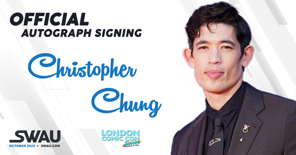 Christopher Chung Autograph Signing - London Film and Comic Con Winter