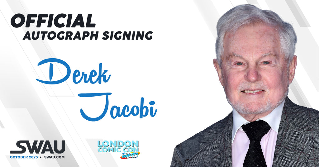Derek Jacobi Autograph Signing - London Film and Comic Con Winter