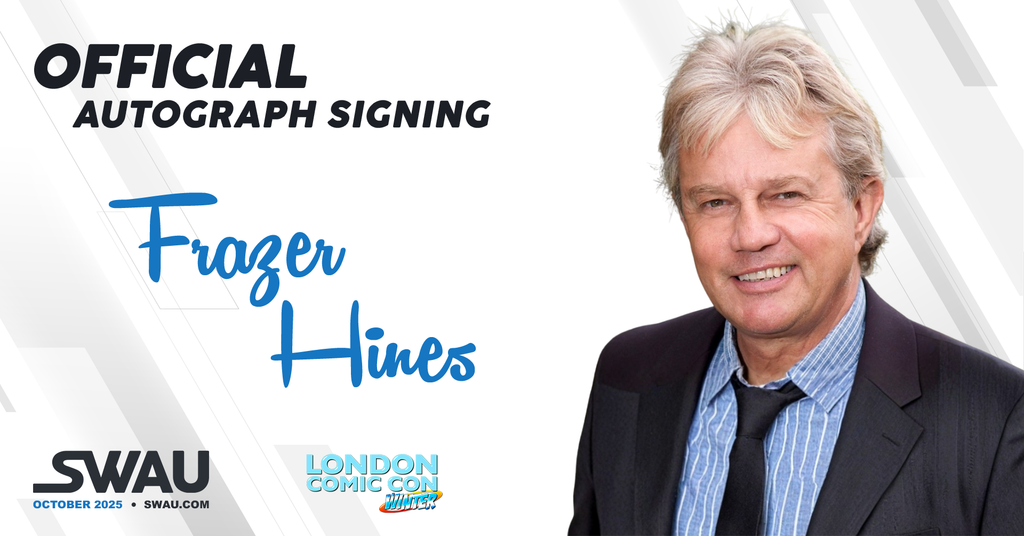 Frazer Hines Autograph Signing - London Film and Comic Con Winter