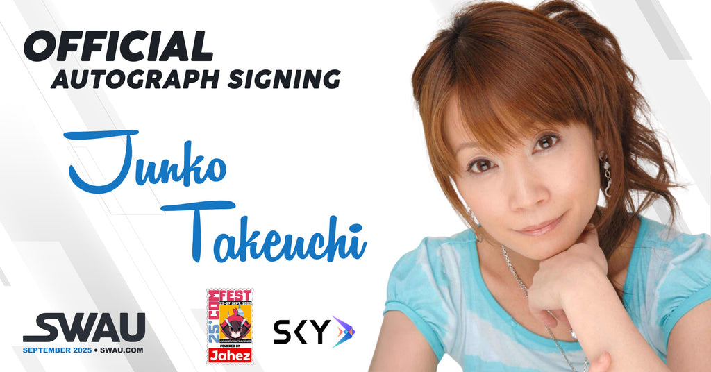 Junko Takeuchi Autograph Signing - ComFest - SWAU