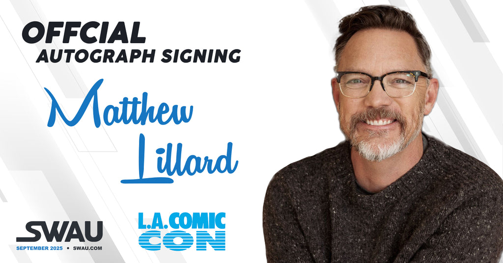 Matthew Lillard Autograph Signing - LA Comic Con - SWAU
