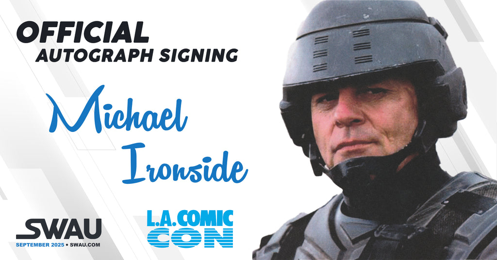Michael Ironside Autograph Signing - LA Comic Con - SWAU