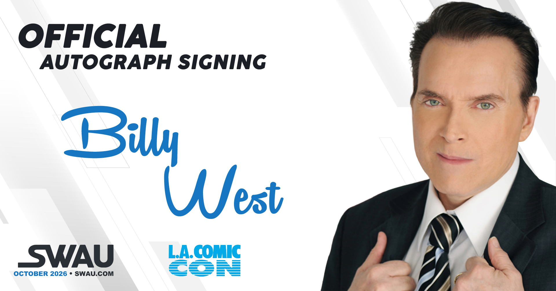 Billy West Autograph Signing - LACC 2026 - SWAU