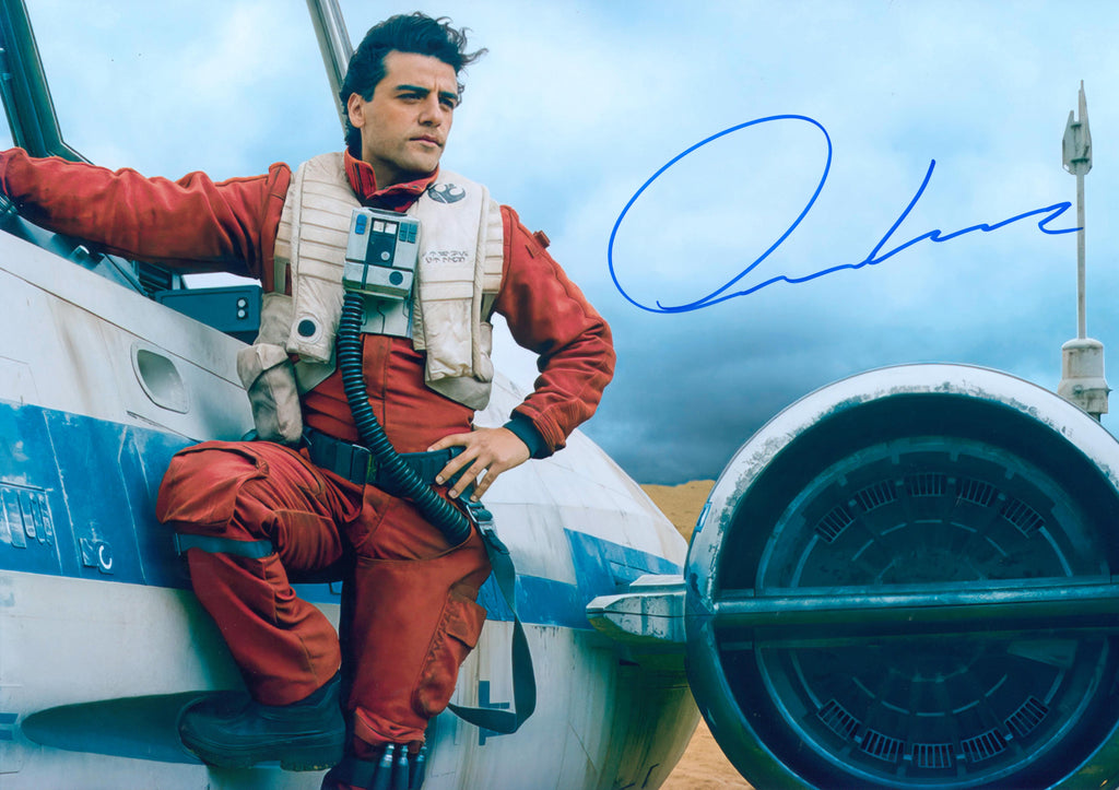 Oscar Isaac Signed 16x20 Photo - SWAU Authenticated