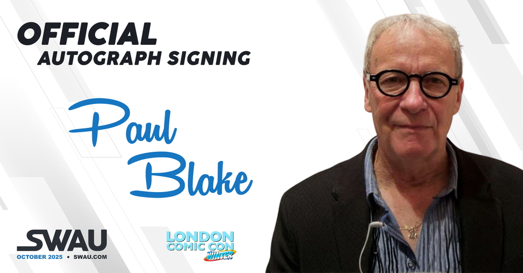 Paul Blake Autograph Signing - London Film and Comic Con Winter