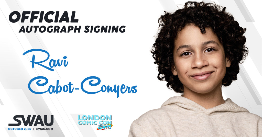 Ravi Cabot-Conyers Autograph Signing - London Film and Comic Con Winter