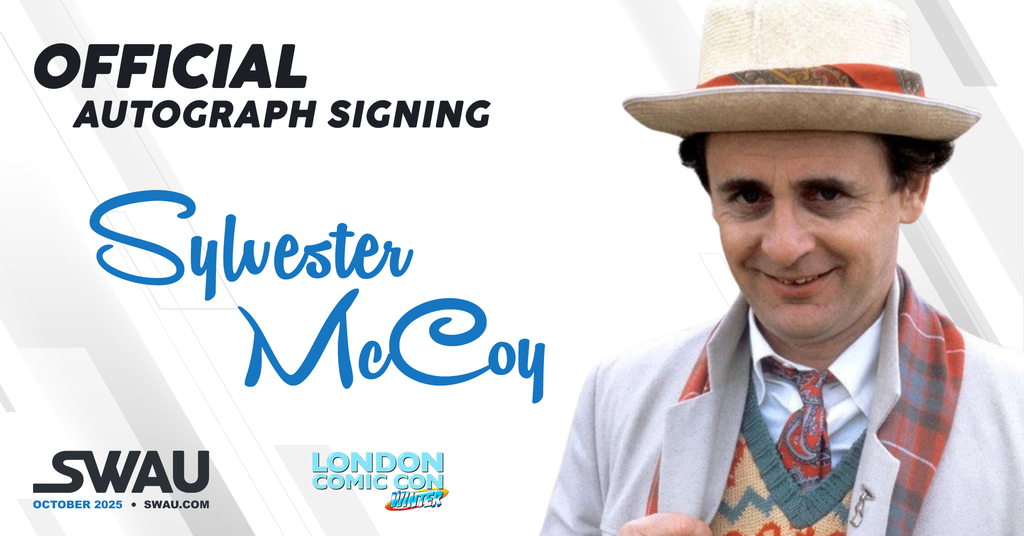 Sylvester McCoy Autograph Signing - London Film and Comic Con Winter