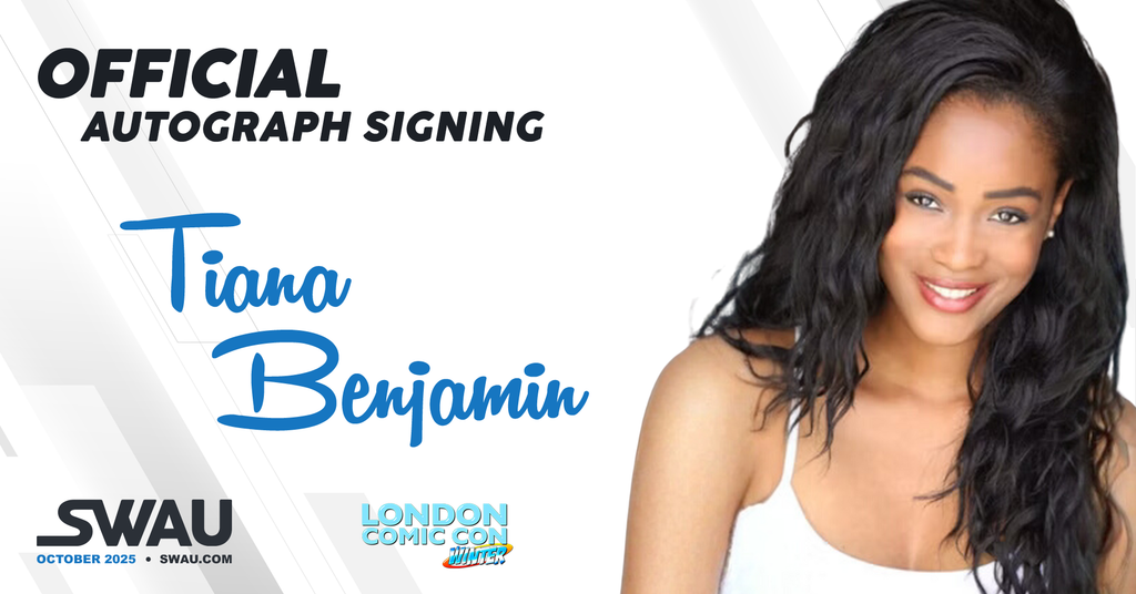 Tiana Benjamin Autograph Signing - London Film and Comic Con Winter