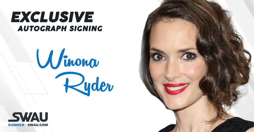 Winona Ryder Autograph Signing
