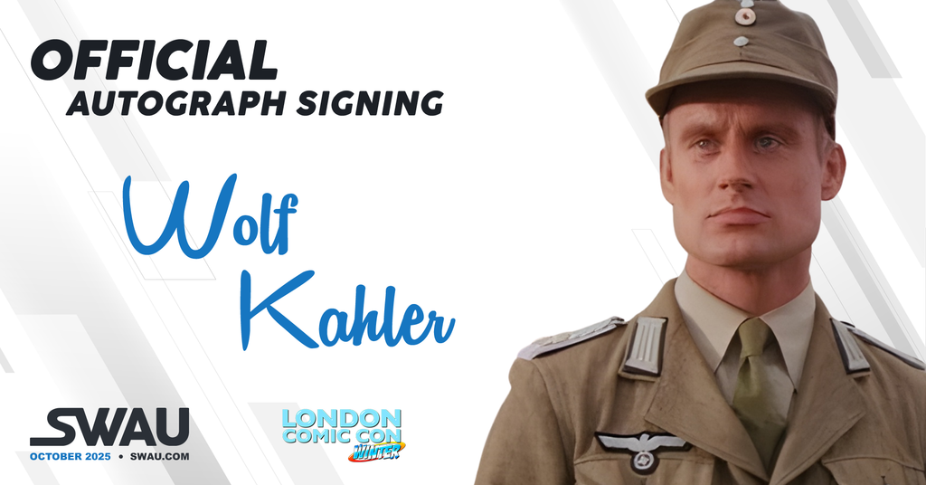 Wolf Kahler Autograph Signing - London Film and Comic Con Winter