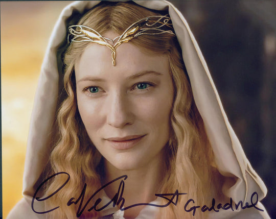 Cate Blanchett Signed 8x10 Photo - SWAU Authenticated