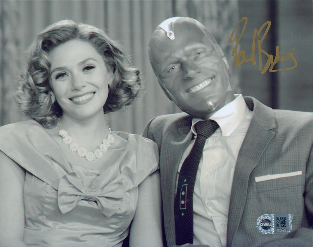 Paul Bettany Signed 8x10 Photo - SWAU Authenticated