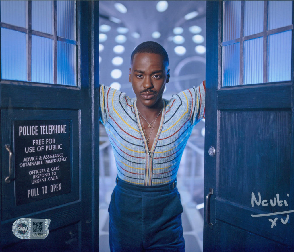 Ncuti Gatwa Signed 8x10 Photo - SWAU Authenticated