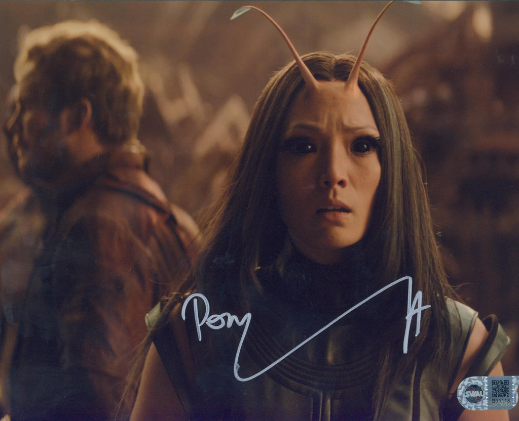Pom Klementieff Signed 8x10 Photo - SWAU Authenticated - SWAU