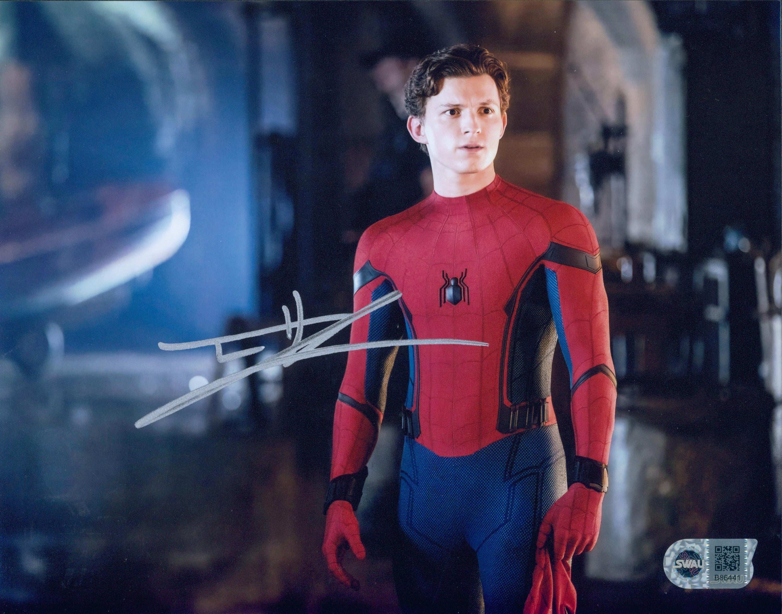 Tom Holland Signed 8x10 Photo - SWAU Authenticated - SWAU