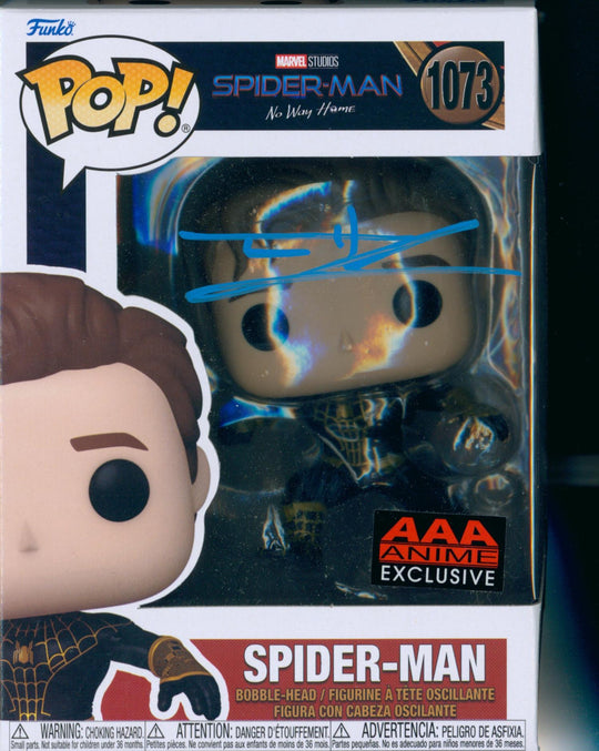 Tom Holland Signed Funko POP! - SWAU Authenticated