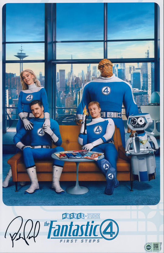 Pedro Pascal Signed 11x17 Photo - SWAU Authenticated