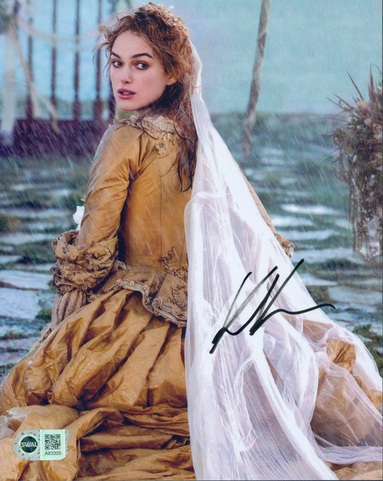 Keira Knightley Signed 8x10 Photo - SWAU Authenticated