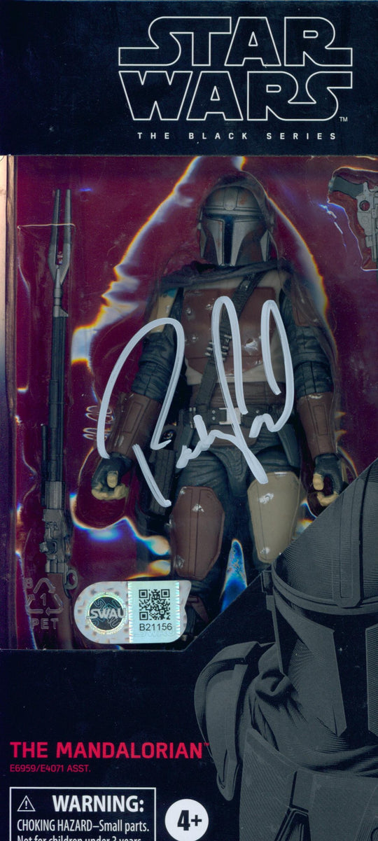 Pedro Pascal Signed Black Series Figure - SWAU Authenticated