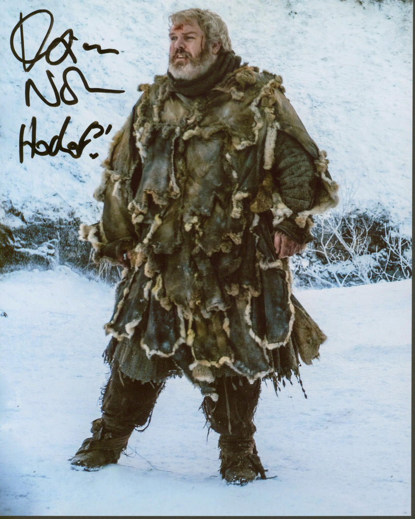 Kristian Nairn Signed 8x10 Photo - SWAU Authenticated