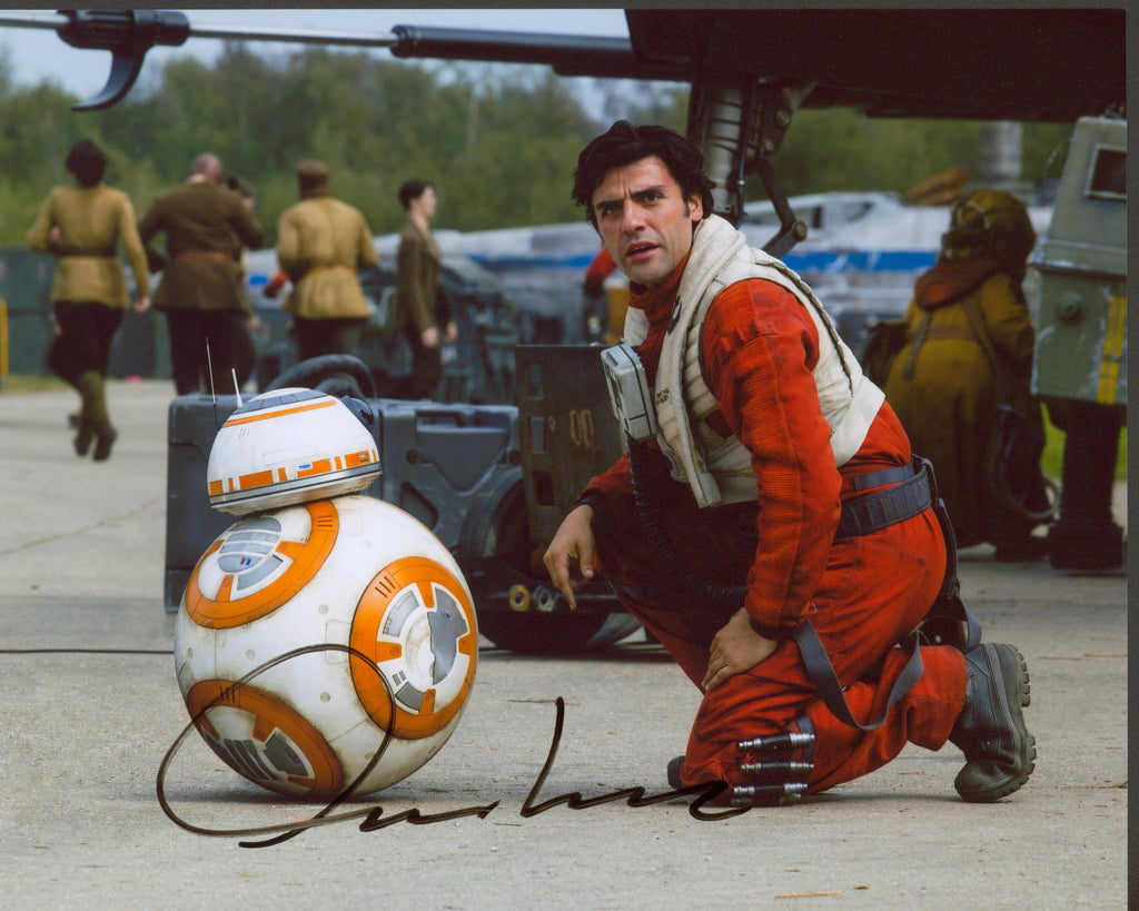 Oscar Isaac Signed 11x14 Photo - SWAU Authenticated - SWAU