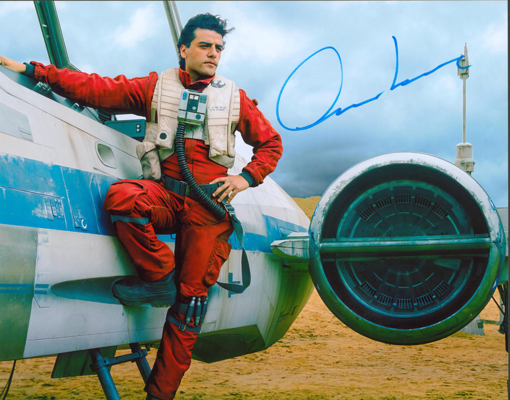 Oscar Isaac Signed 11x14 Photo - SWAU Authenticated - SWAU