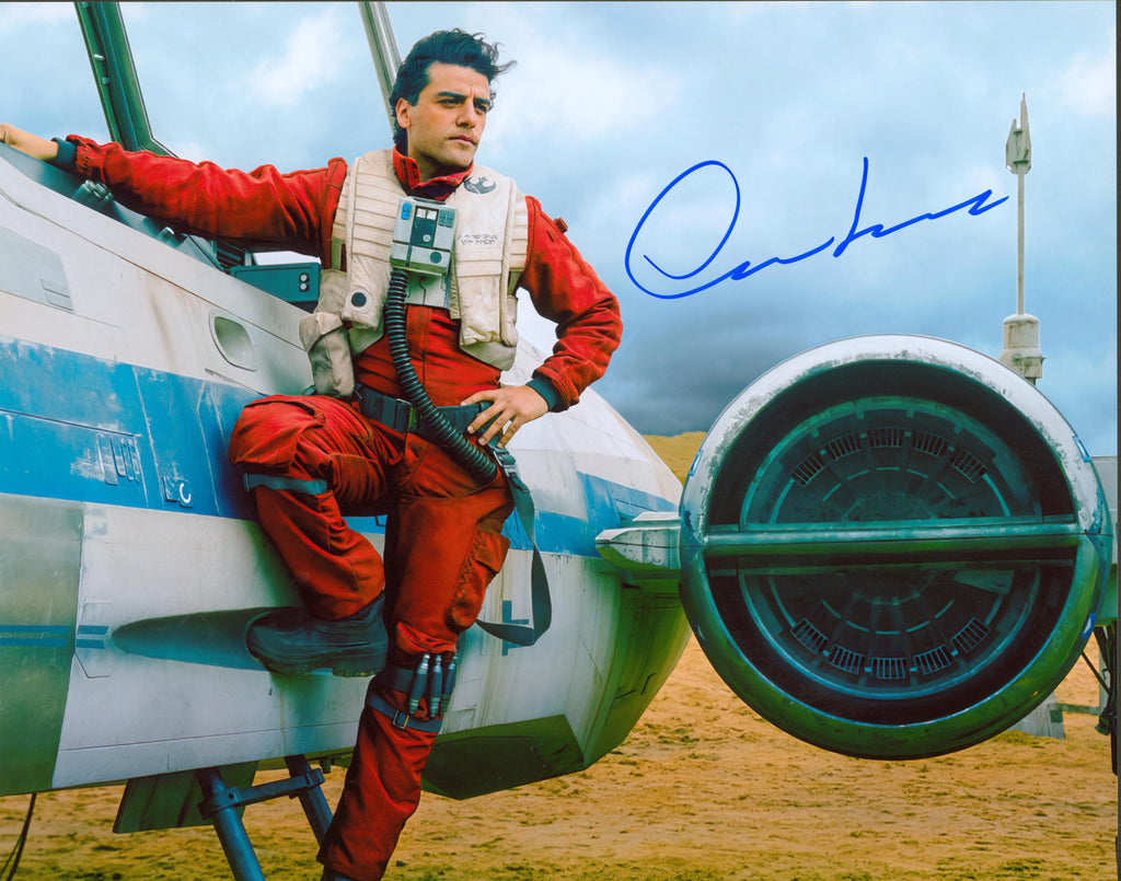 Oscar Isaac Signed 11x14 Photo - SWAU Authenticated - SWAU