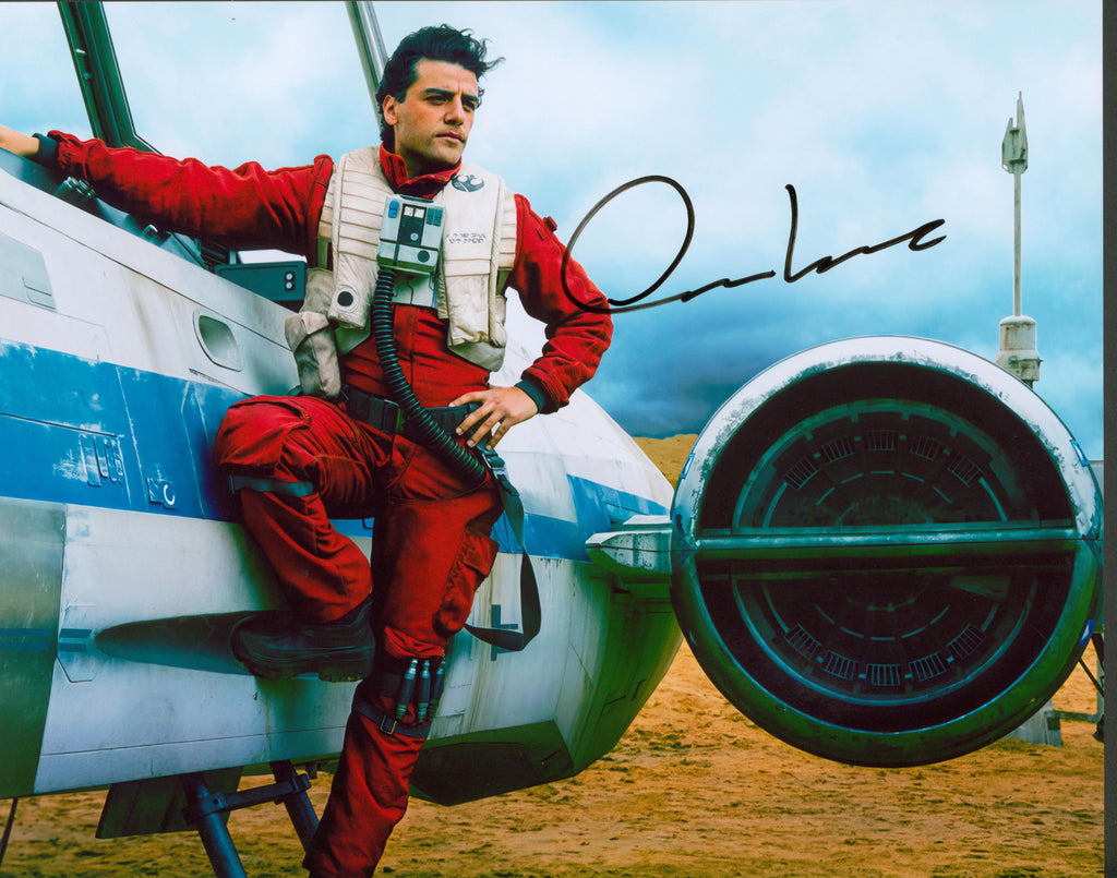 Oscar Isaac Signed 11x14 Photo - SWAU Authenticated - SWAU