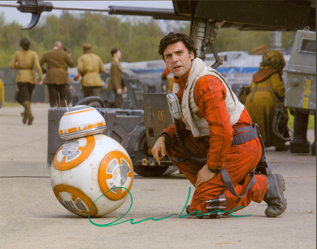 Oscar Isaac Signed 11x14 Photo - SWAU Authenticated - SWAU