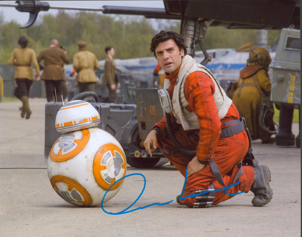 Oscar Isaac Signed 11x14 Photo - SWAU Authenticated - SWAU